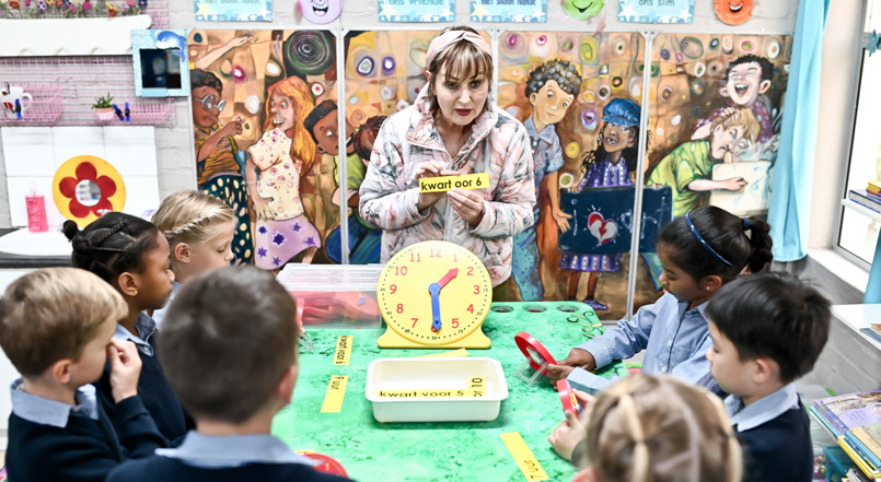 Curro Durbanville primary school Afrikaans class